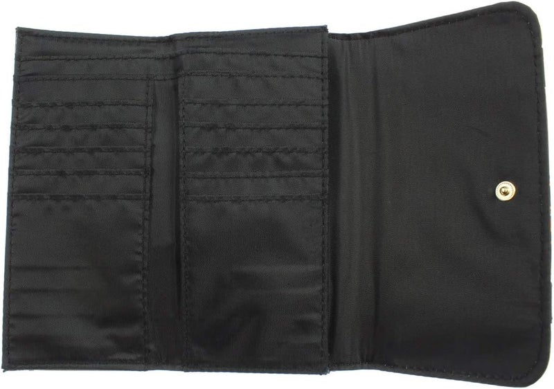 Harry Potter Hogwarts School Trunk Inspired Snap Closure Trifold Wallet - Image 3